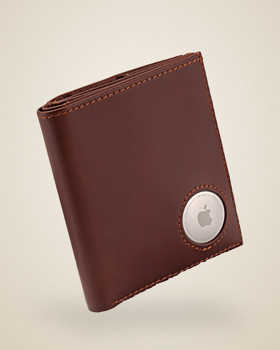 Classic Geldbörse mit AirTag-Fach — Echtleder | ISENTIALS